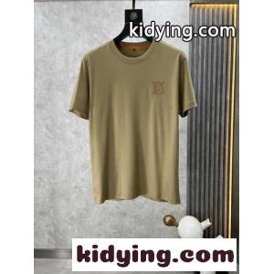 定番 カジュアル エルメス コピー Tシャツ コピー クルーネック 半袖Tシャツ カーキkid26DWL9rm