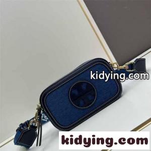 トリーバーチ バッグ コピー デニム ミラー ミニクロスボディバッグkid260THLrC