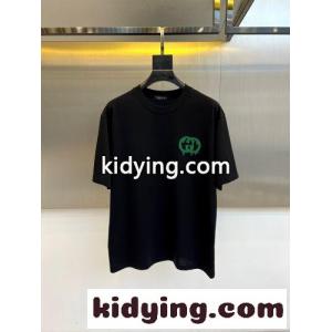 定番 カジュアル ロゴプリント グッチ ブランド コピー Tシャツ 偽物 クルーネック ブラックkid26rGvu8j