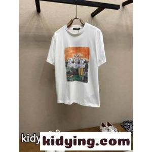 エンベリッシュド グラフィックコットンTシャツ ルイ・ヴィトン Tシャツ コピー 半袖kid26P9fKbC