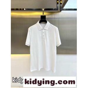 洗練された コットンピケ ポロシャツ バーバリー コピー 半袖Tシャツ コピー ホワイトkid26jO1jiu