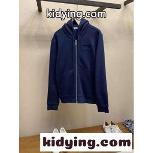 コットン ジップアップ フーディー バーバリー ブランド コピー パーカー コピー ブルーkid26O5DOLz
