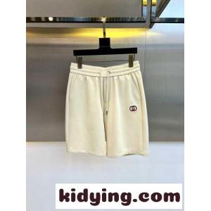 カジュアル コットン ショートパンツ グッチ コピーブランド パンツ 偽物 ベージュkid265jmCee