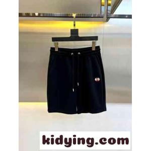 カジュアル コットン ショートパンツ グッチ スーパーコピー パンツ 偽物 ブラックkid26fy4fqq