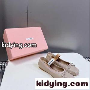 上品 可愛い サテンバレリーナ ミュウミュウ ブランド コピー シューズ スーパーコピー グレーkid269n4zCq