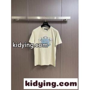 ラインストーン ヒトデ ブラゾン 半袖Tシャツ ヴェルサーチ スーパーコピーェ Tシャツ スーパーコピー ベージュkid26b0TTrm