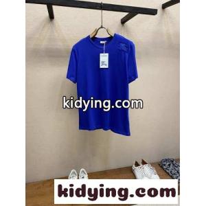 人気 カジュアル コットンTシャツ バーバリー コピー 半袖Tシャツ コピー ブルーkid265L5L9D