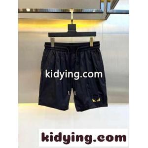 春夏 定番 速乾 ショートパンツ フェンディ スーパーコピー パンツ コピー ブラックkid26DO59Dy