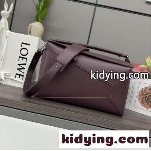 パズルエッジ バッグ ラージ ロエベ コピー バッグ スーパーコピー パープルkid26D859Xr