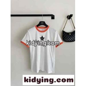 クリスチャン・ディオール ブランド コピー 半袖Tシャツ コピー レディース 人気 ロゴ dior ブランド コピーiviera Tシャツkid26GfuOry