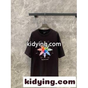 カジュアル 人気 バレンシアガ コピーブランド 半袖Tシャツ コピー プリント Tシャツ ユニセックスkid26nK91Xj