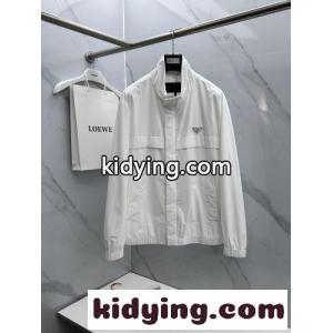 大人 カジュアル スタンドカラーブルゾン プラダ コピー ジャケット 偽物 ホワイトkid26Xvu8Pf
