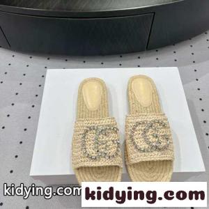 インターロッキングG ウィメンズ エスパドリーユ グッチ スーパーコピー サンダル コピー ベージュkid26uiyeOn
