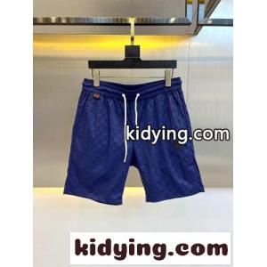 上品 おしゃれ GGジャガード グッチ コピーブランド パンツ コピー メンズ ショートパンツ ブルーkid2695ju8n