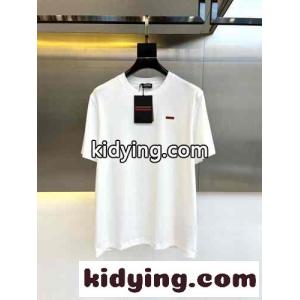 シンプル エルメネジルド・ゼニア 半袖Tシャツ コピー クルーネック ホワイトkid26SH599z
