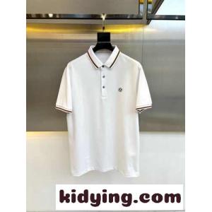 クラシック コットンピケ メンズ ポロシャツ エルメネジルド・ゼニア 半袖Tシャツ コピー ホワイトkid26WHbKXb