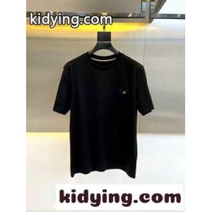 ベーシック クルーネック トムブラウン コピーブランド 半袖Tシャツ コピー 着心地いい ブラックkid26n0Ljae