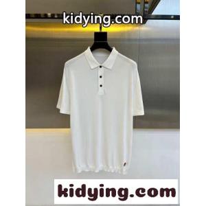 着心地抜群 エルメネジルド・ゼニア 半袖Tシャツ コピー 春夏 ポロシャツ ホワイトkid26Wremia