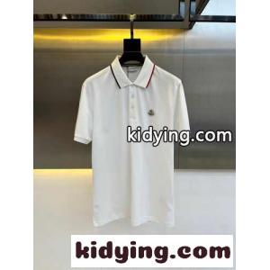 クラシック コットンピケ ポロシャツ モンクレール コピーブランド 半袖Tシャツ コピー ホワイトkid26fmWj0n