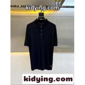 着心地抜群 エルメネジルド・ゼニア 半袖Tシャツ コピー 春夏 ポロシャツ ネイビーkid26XzqO5z