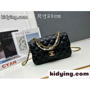 人気 可愛い 24P パール ミニ フラップバッグ シャネル ブランド コピー バッグ コピー ブラックkid2651LvaC