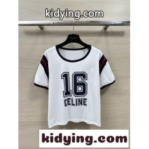 celine コピー 16 ボクシーTシャツ セリーヌ コピー Tシャツ コピー 人気 半袖 トップスkid26b8va4D