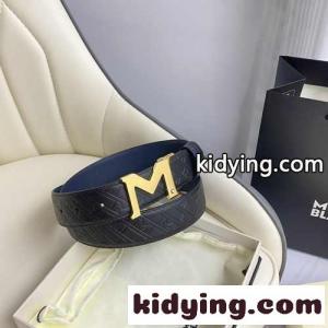 モンブラン ベルト コピー メンズ M バックル フリーカット レザーベルトkid26GTLfSz