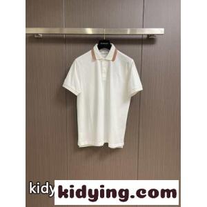 クラシック カジュアル コットンピケ ポロシャツ バーバリー コピー 半袖Tシャツ コピー ホワイトkid26yaGnyi
