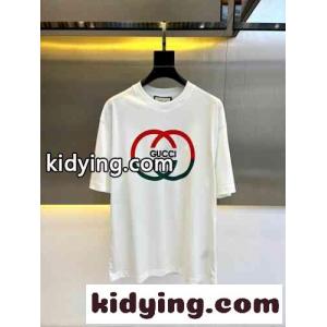プリント コットンジャージー 半袖Tシャツ グッチ コピーブランド Tシャツ コピー ホワイトkid26WnOnqC