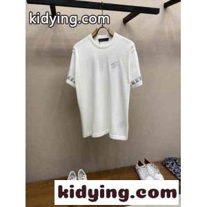 洗練された おしゃれ ロゴ 半袖Tシャツ ルイ・ヴィトン Tシャツ コピーkid26OLLfiC