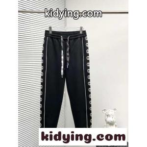 カジュアル グッチ コピーブランド パンツ コピー ロゴ入り メンズ スウェットパンツ ブラックkid26euWXTn