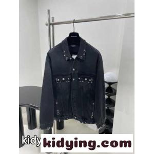 PIERCED デニムジャケット バレンシアガ コピー ジャケット コピー ユニセックスkid269HnGfm