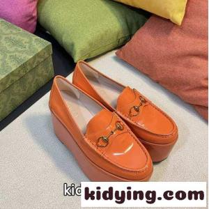 gucci ブランド コピー ホースビット ウィメンズ プラットフォーム ローファー グッチ ブランド コピー シューズ コピー オレンジkid26q8T1Xf