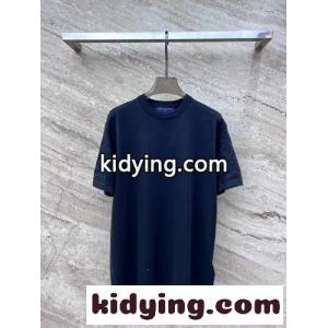 ショートスリーブシグネチャークルーネック ルイ・ヴィトン Tシャツ 偽物 ネイビーkid26eOnKjC