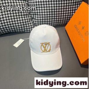 クラシック 合わせやすい ルイヴィトン コピー キャップ 偽物 ロゴ入り 帽子 ホワイトkid26rGHnCC