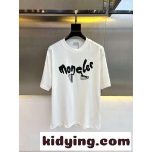 カジュアル 定番 コットンジャージ 半袖Tシャツ モンクレール コピー Tシャツ コピー ホワイトkid26eyKzCy