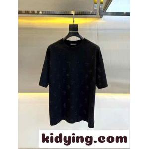 クロムハーツ スーパーコピー Tシャツ 偽物 カジュアル ストリート クルーネック 半袖Tシャツkid26Xf09Du