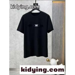 定番 シンプル ロゴ入り モンクレール コピー Tシャツ コピー 半袖Tシャツ ブラックkid26yW1DKD