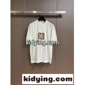 4Gドラゴンプリント コットン 半袖Tシャツ ジバンシィ コピーブランド Tシャツ 偽物 ホワイトkid2609D4re