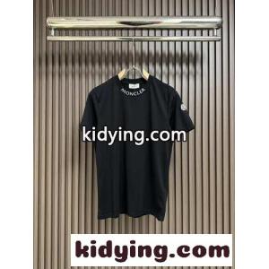 カジュアル 定番 クルーネック 半袖Tシャツ モンクレール コピーブランド Tシャツ コピー ブラックkid26fCyeWr