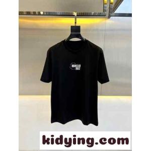 モンクレール スーパーコピー Tシャツ コピー カジュアル クルーネック 半袖Tシャツ ブラックkid26zKfyWj