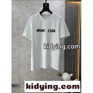 定番 シンプル ロゴ入り モンクレール スーパーコピー Tシャツ コピー 半袖Tシャツ ホワイトkid26DGn4Du