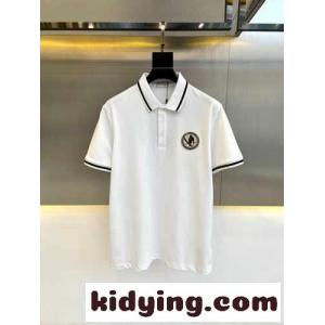 定番 コットンピケ 半袖 ポロシャツ クリスチャン・ディオール コピーブランド Tシャツ コピー ホワイトkid268Xnyma