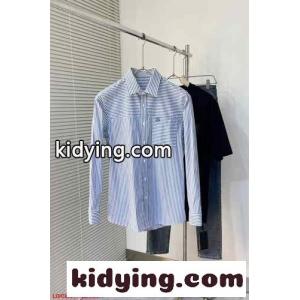 定番 カジュアル ストライプ シャツ ロエベ コピーブランド シャツ 偽物 メンズ トップスkid2655raKr