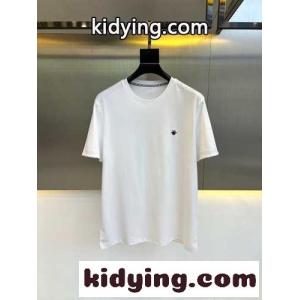 洗練された カジュアル コットン 半袖Tシャツ クリスチャン・ディオール コピーブランド Tシャツ コピー ホワイトkid26ja4TPj