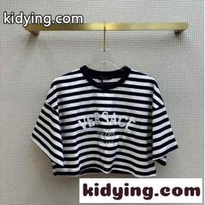 ランコーラ ヴェルサーチ コピーェ クロップ Tシャツ ヴェルサーチ コピーェ Tシャツ コピーkid26buiWTr