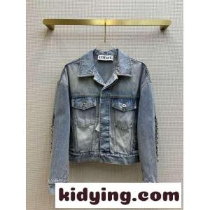 チェーン付き デニムジャケット ロエベ コピー ジャケット コピー レディースkid268DyeSf