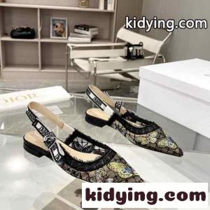 JAdior スーパーコピー スリングバックパンプス クリスチャン・ディオール スーパーコピー パンプス コピー フラットkid26aGz4Pv