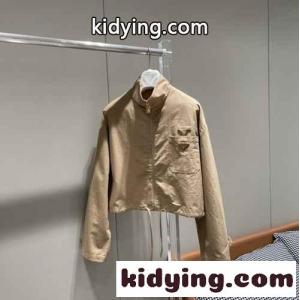 カジュアル コットン＆リネン プラダ スーパーコピー ジャケット コピー レディースkid261rOvOr