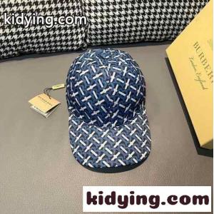 TBモノグラム バーバリー コピーブランド キャップ 偽物 ベースボールキャップkid26GfKD8b